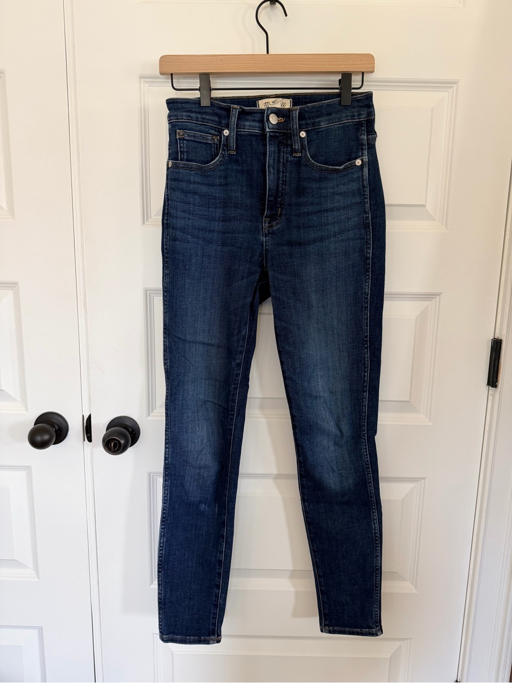 Madewell 10” high rise skinny jeans 25